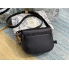 DIOR BOBBY Small Black Box Calfskin Bag