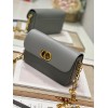 Dior 30 Montaigne Avenue Grey Leather Bag