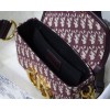 DIOR 30 MONTAIGNE DIOR OBLIQUE BAG RED