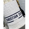 Dior vibe bucket white bag