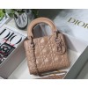 Dior Lady Diamond Motif Pink Mini Bag