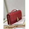 Dior Mini Miss Dior Red Lambskin Bag