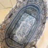 DIOR Book Tote Gray Design Embroidery 41cm