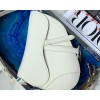 Dior Saddle Oblique Matte White 26cm M9001