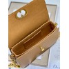 Dior 30 Montaigne Avenue Brown Leather Bag