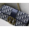 Dior 30 Montaige wallet blue 1947