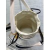 Dior vibe bucket white bag