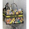 DIOR Book Tote Multicolor Zodiac Embroidery 41cm