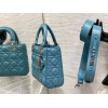Dior blue bag 20cm