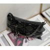 Dior caro tulip green black bag