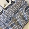 DIOR Book Tote Oblique Embroidery 41cm