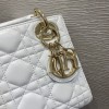 Lady Dior mini white