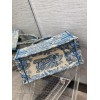 Dior book tote blue tiger 36cm
