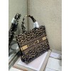 Dior Tote Book Maria Grazia Chiuri Yellow 36cm