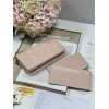Dior caro wallet chain gold color beige