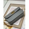 Dior 30 Montaigne Avenue Grey Leather Bag