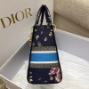 Dior Lady Blue Embroidered 24cm