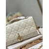 Dior Mini Miss Dior White Lambskin Bag