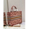 Dior Large Book Tote Pink Embroidery 41 Bag