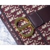 DIOR 30 MONTAIGNE DIOR OBLIQUE BAG BULE&RED