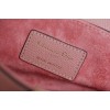 Dior Saddle Pink Leather Small 26cm Bag
