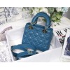 DIOR My ABCDIOR Lady Blue Lambskin Bag | M0538