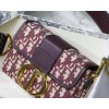 DIOR 30 MONTAIGNE DIOR OBLIQUE BAG RED