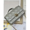 Dior Mini Miss Dior Gray Lambskin Bag