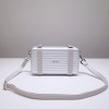 Dior x Rimowa white bag
