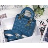 DIOR My ABCDIOR Lady Blue Lambskin Bag | M0538