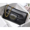 Dior Medium Diordouble Smooth Calfskin in black M8641