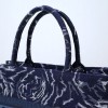 Dior Book To9te Blue Dior Roses Embroidery 36cm Bag