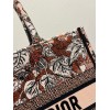Dior Medium Book Tote Power Jardin MagiqueEmbroidery Bag