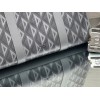 DIOR Lingot Briefcase gray CD diamond canvas bag