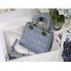 DIOR My ABCDIOR Lady Light Blue Lambskin Bag | M0538