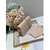Dior caro wallet chain gold color beige