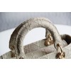 Dior Lady D-lite in cream 24cm
