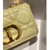 Dior Caro Mini Yellow 13cm