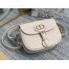 DIOR BOBBY Small White Box Calfskin Bag