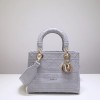 Dior Lady D-lite in gray 24cm