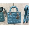 Dior blue bag 20cm