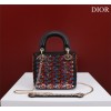 Dior Mesh embroided colorfull mini bag