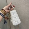 Lady Dior mini white