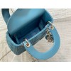 Dior blue bag 17cm