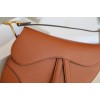 Dior saddle brown 26cm bag
