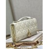 Dior Mini Miss Dior White Lambskin Bag