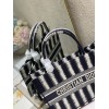 Dior book tote in blue 36cm