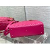 Dior large lady dior pink lambskin 32cm bag
