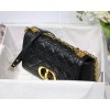 Dior Caro Medium Black Bag 25cm