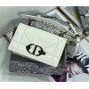 Dior Montaige white leather bag